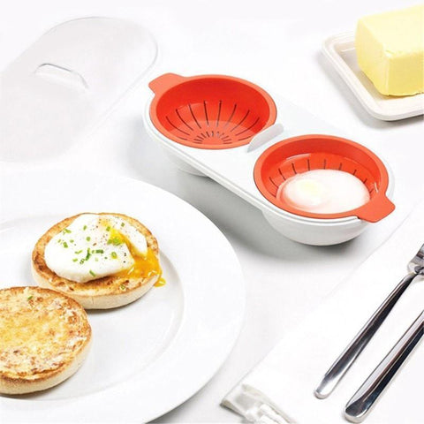 Image of Unique Silicone Poaching Cups Create Perfect Poached Eggs