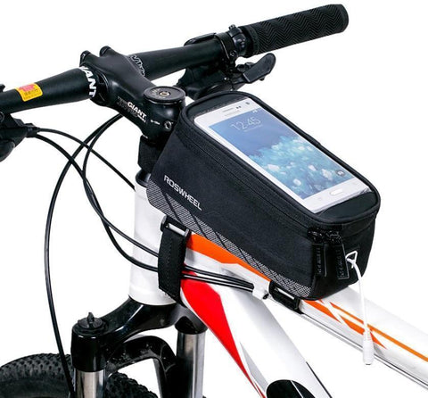 Image of BEST EVER CELL PHONE BIKE MOUNT WITH LARGE CAPACITY STORAGE TOO