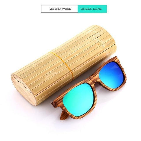 Image of Bamboo Wood Sunglasses in 8 Designer Styles & Colors