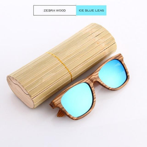 Image of Bamboo Wood Sunglasses in 8 Designer Styles & Colors