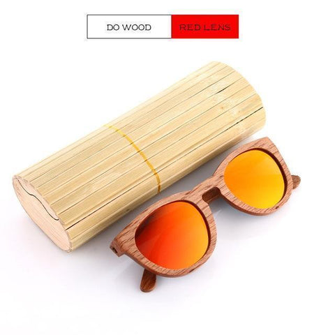 Image of Bamboo Wood Sunglasses in 8 Designer Styles & Colors