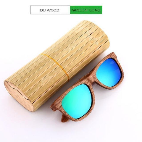 Image of Bamboo Wood Sunglasses in 8 Designer Styles & Colors