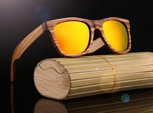 Bamboo Wood Sunglasses in 8 Designer Styles & Colors