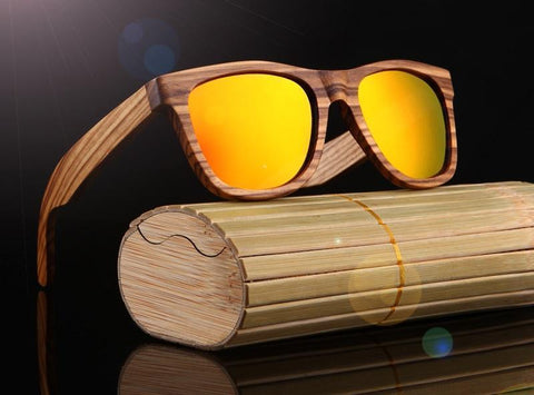 Image of Bamboo Wood Sunglasses in 8 Designer Styles & Colors