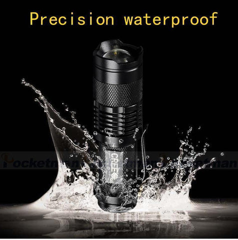 Image of Best Selling, Zoomable CREE Q5 LuMax Tactical Flashlight