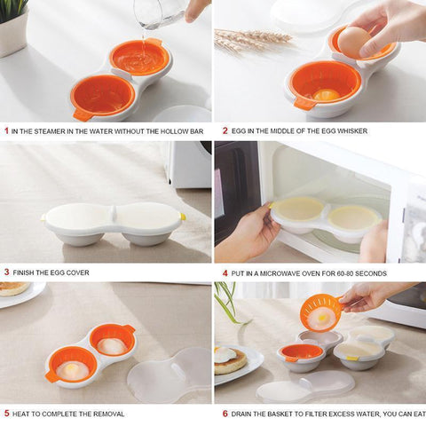 Image of Get This Unique Silicone Egg Poaching Kit To Create Perfect Poached Eggs + You Get FREE SHIPPING When You ADD This To Your CART Right Now!