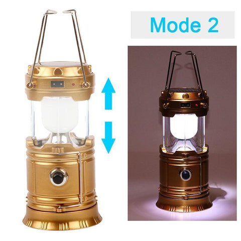 Image of Powerful 3-in-1 Solar Emergency Light + Lantern + USB Charger