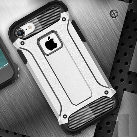 Image of Shockproof Double Layer Armor Case For The Toughest Conditions For iPhone X, 8, 7, 6, and 6, 7, 8 PLUS