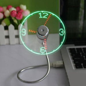 LightSpeed LED USB Fan Light With Time Clock
