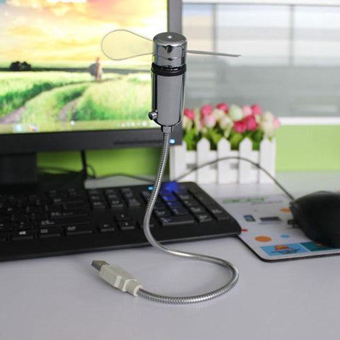 Image of LightSpeed LED USB Fan Light With Time Clock