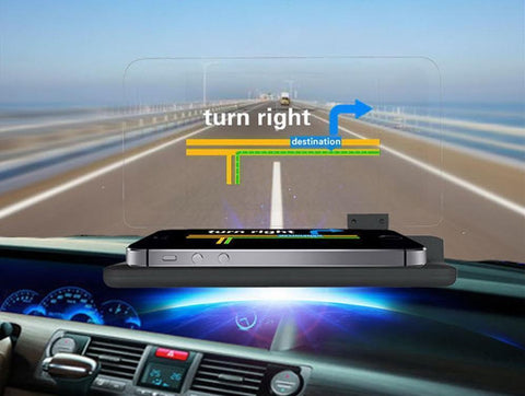 Image of Feels Like Driving In the Future... Amazing Heads Up Driving Technology Works With Any Phone & Any Car