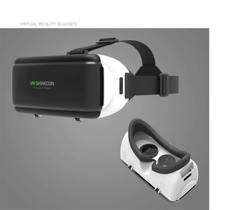 Image of Cool 3D Virtual Reality Headset Perfect For Video Games & Movies - Made For SAMSUNG Phones