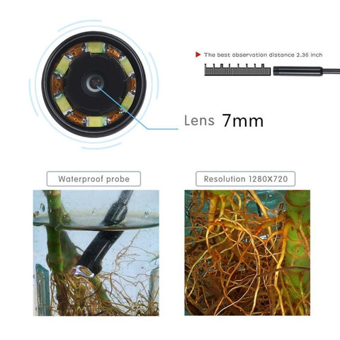 Image of Waterproof 7mm Endoscope For Android Phone