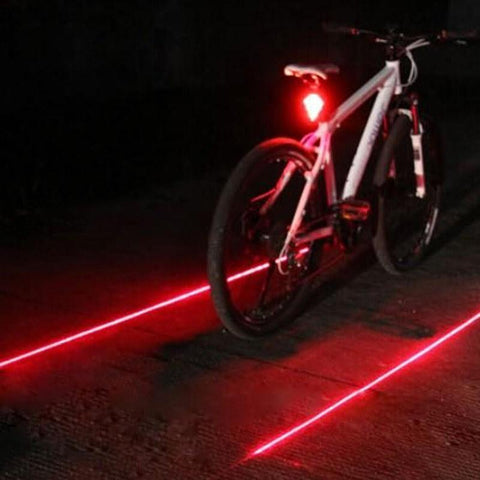 Image of FREE TODAY: The Absolute BEST Safety LED Laser Light Made For SAFER NIGHT TIME BIKING! Rated BEST.