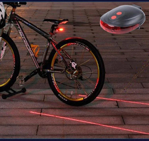 Image of FREE TODAY: The Absolute BEST Safety LED Laser Light Made For SAFER NIGHT TIME BIKING! Rated BEST.