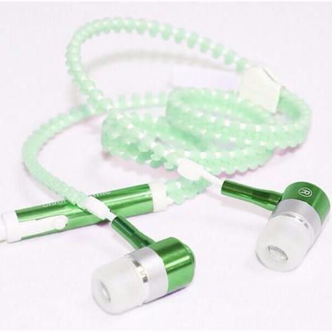 Image of GLOWING ZIPPER EARPHONES