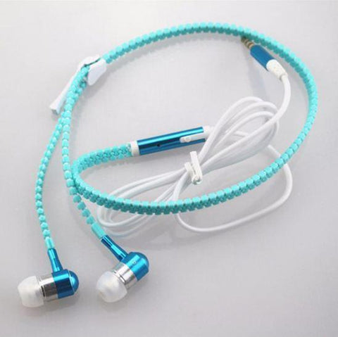 Image of GLOWING ZIPPER EARPHONES