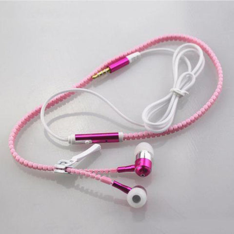 Image of GLOWING ZIPPER EARPHONES