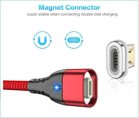 Image of Amazing NEW Magnetic Charging Cable Is Easy To Use, Fast Charging and Indestructible!