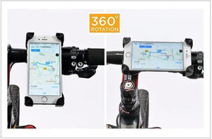 Pro Cellphone Mount For Mountain & Road Bikes, Universal FITS ALL 3.5" to 7" phones, iPhone X, 8, 7, 6 Samsung 9, 8, 7, 6, Galaxy + You Get FREE Shipping Today!