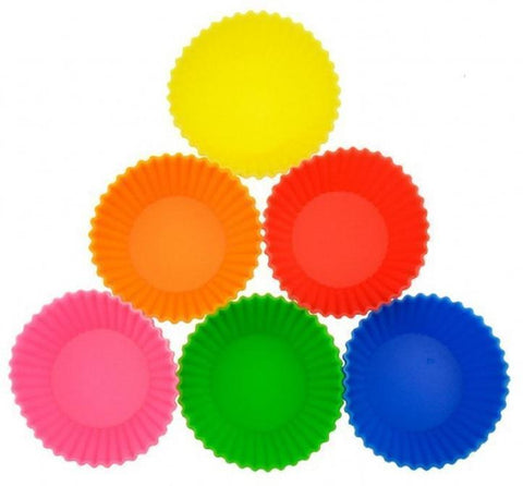 Image of Amazing New Silicone Cupcake Liners Make Perfect Cupcakes Every Time, Easy, Reusable!