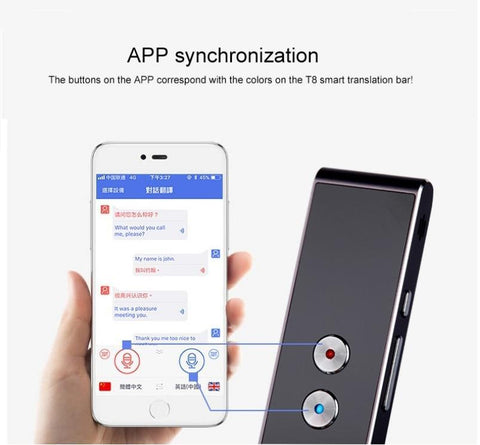 Image of BEST Voice Speech Translator Makes Real Time Two-Way Translation Super Quick & Easy Every Time!